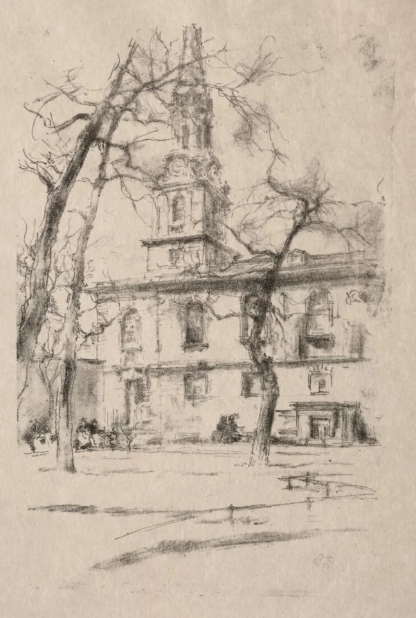 St. Giles-in-the-Fields, detail