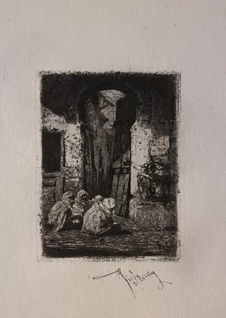 Tangiers, by Mariano Fortuny Marsal, 1861
