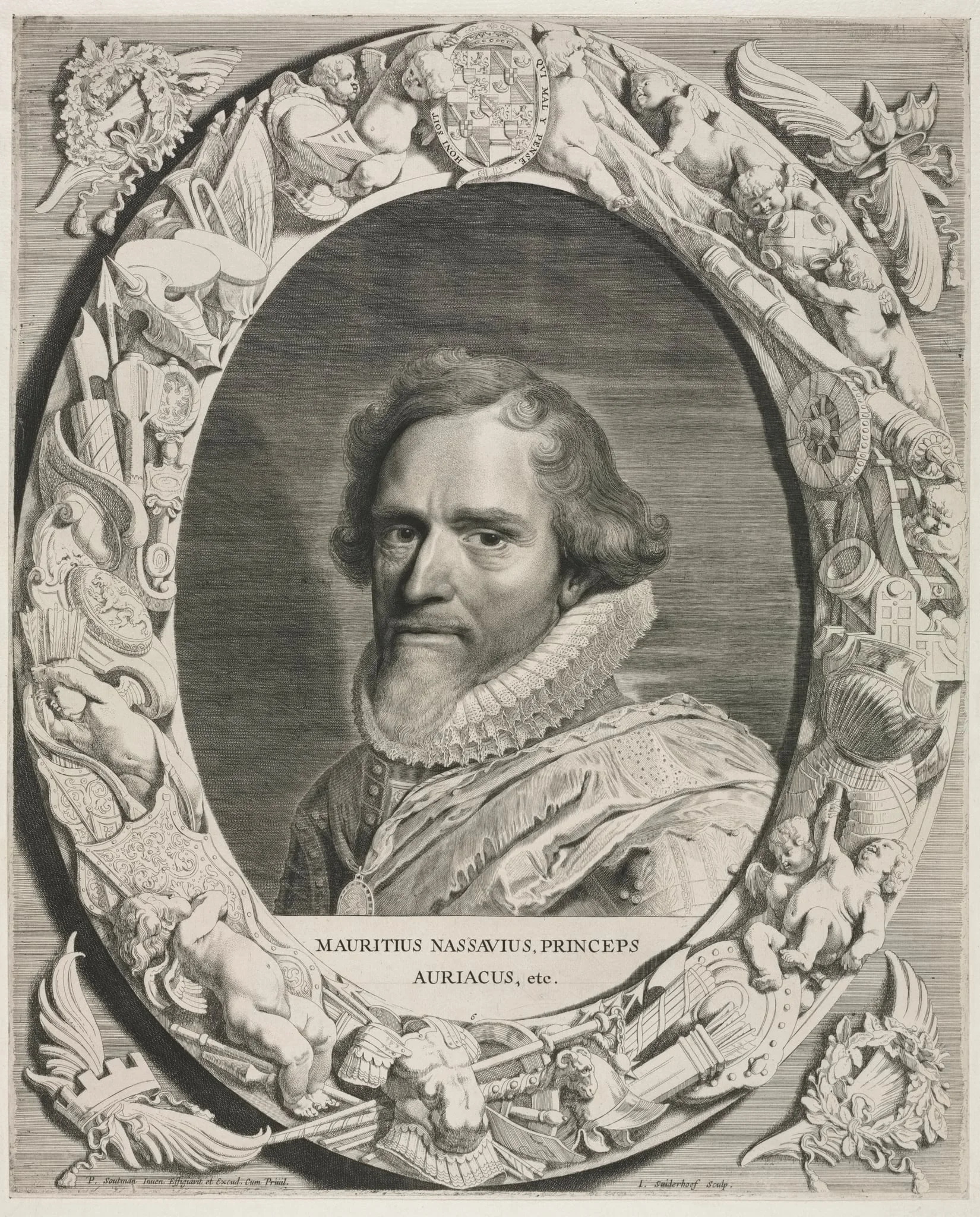 Maurice of Nassau, detail