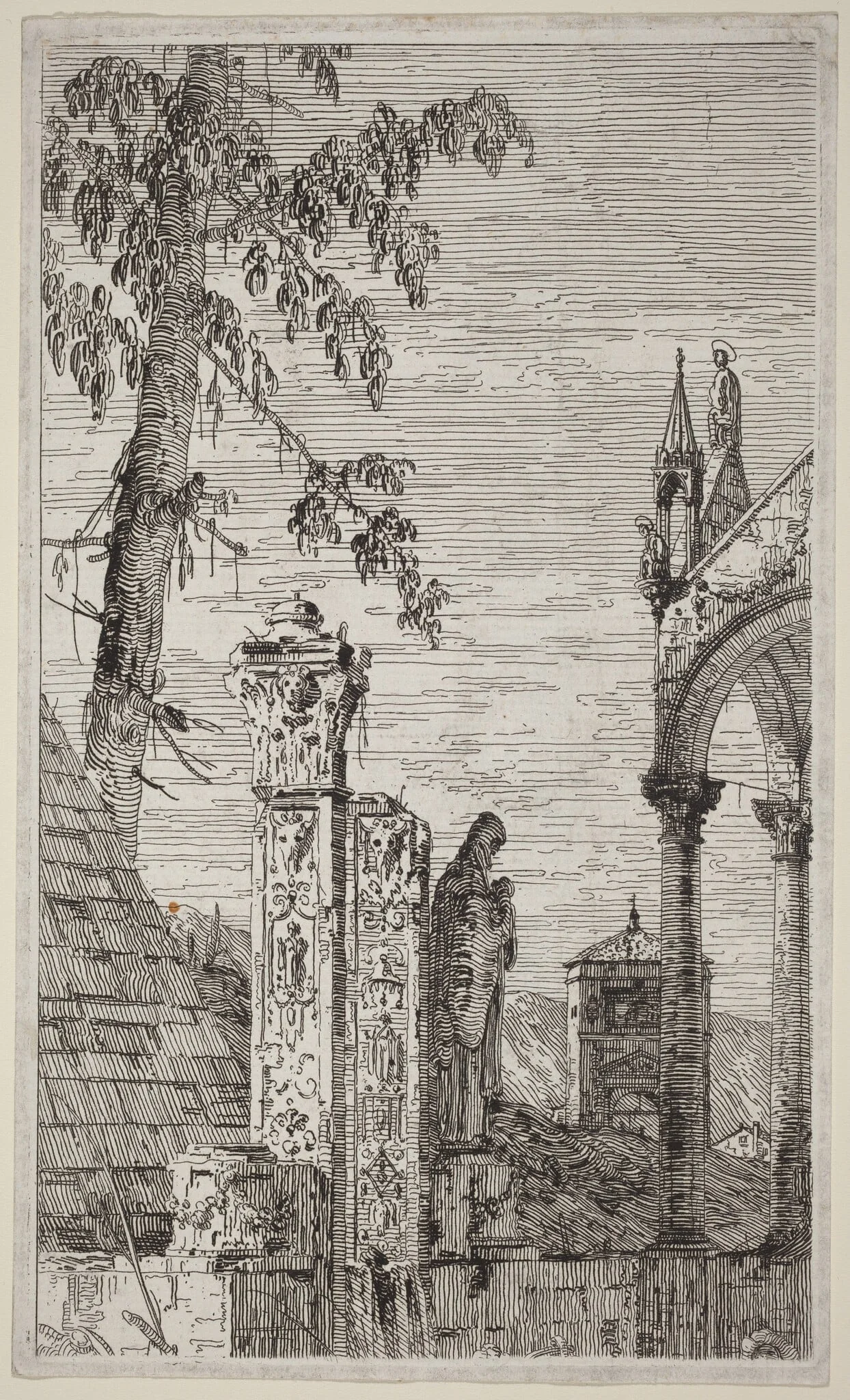 The Bishop's Tomb, detail