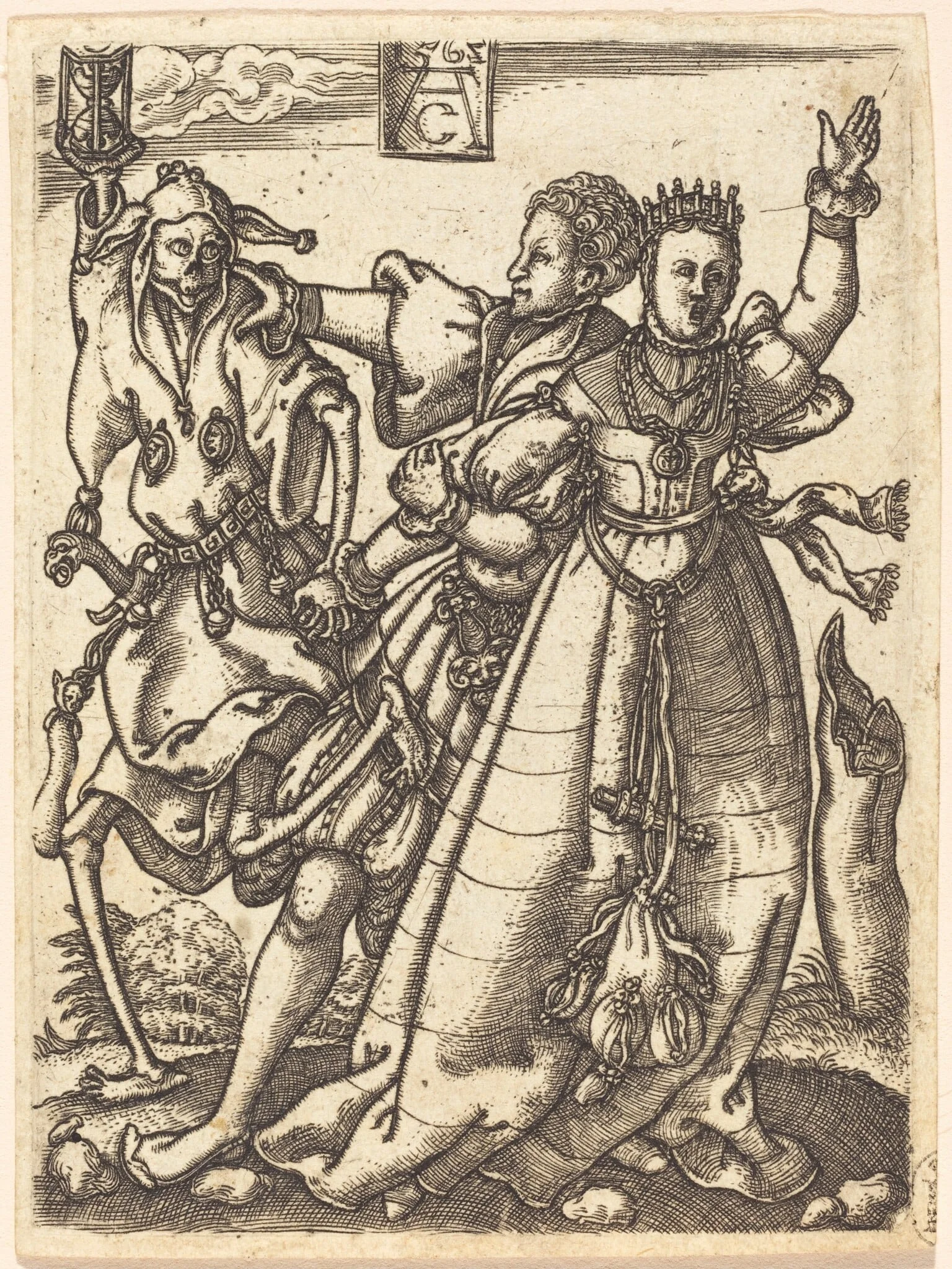 Dance of Death V, detail