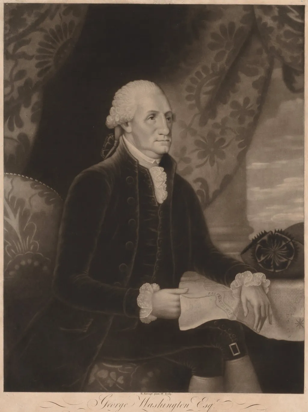 George Washington, by Edward Savage, 1793