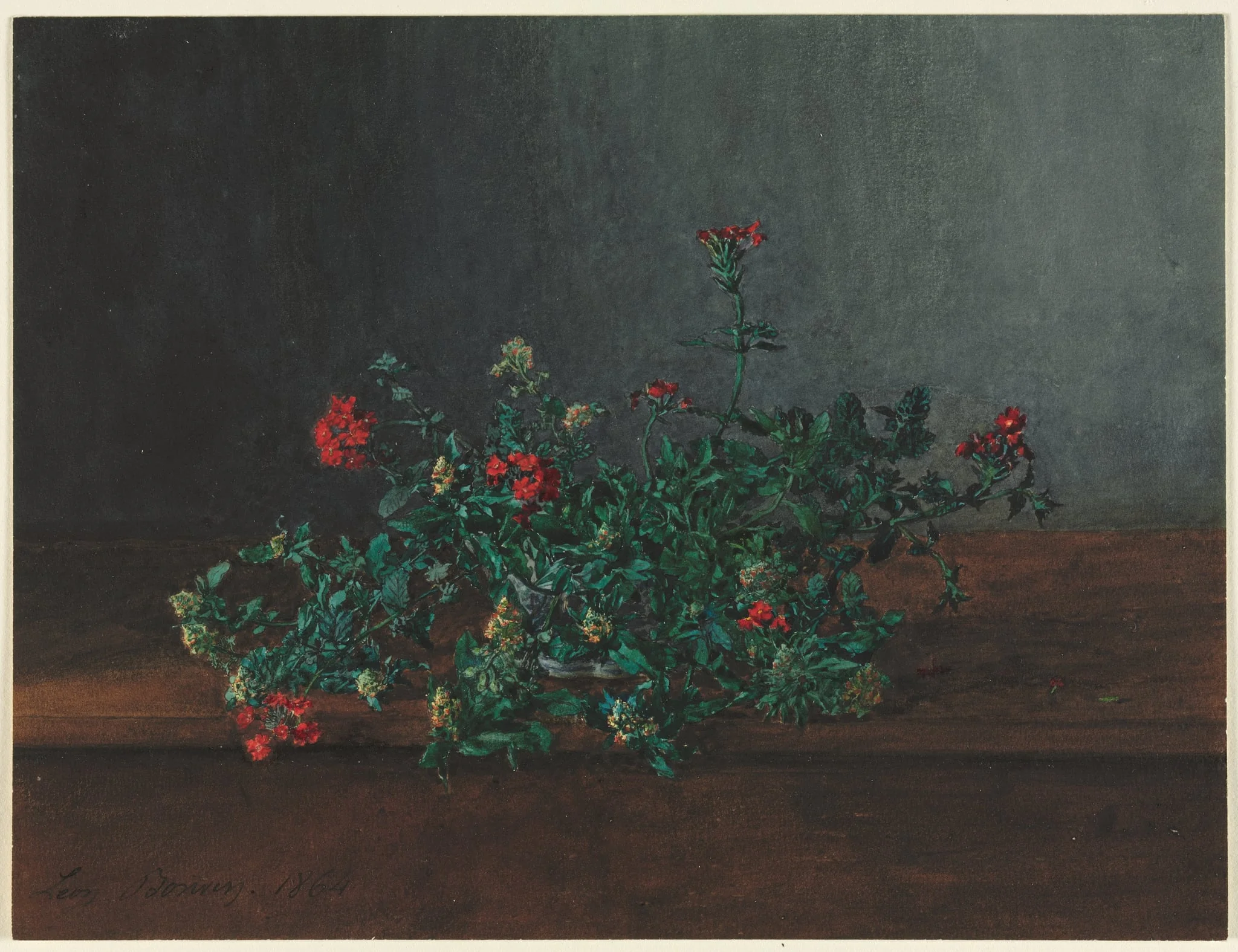 Still Life with Wild Flowers, detail