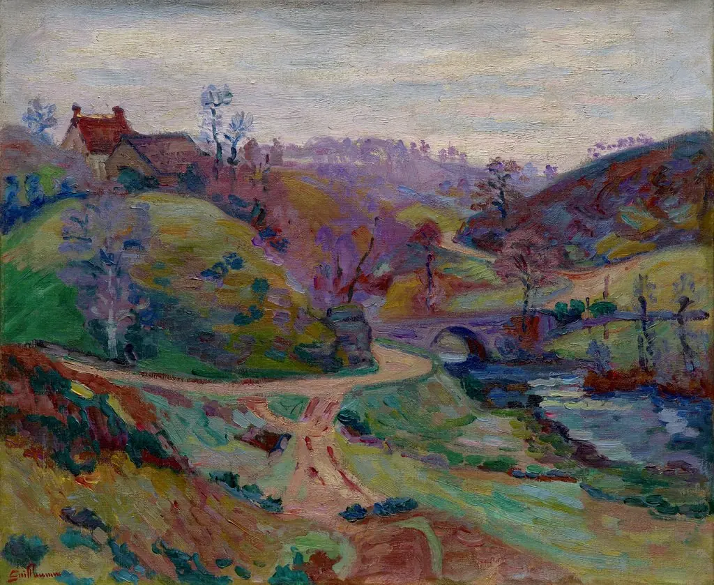 Crozant, Pont Charraud, by Armand Guillaumin, oil, 1903