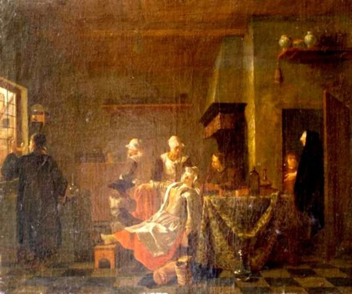 Luare de sânge, detail