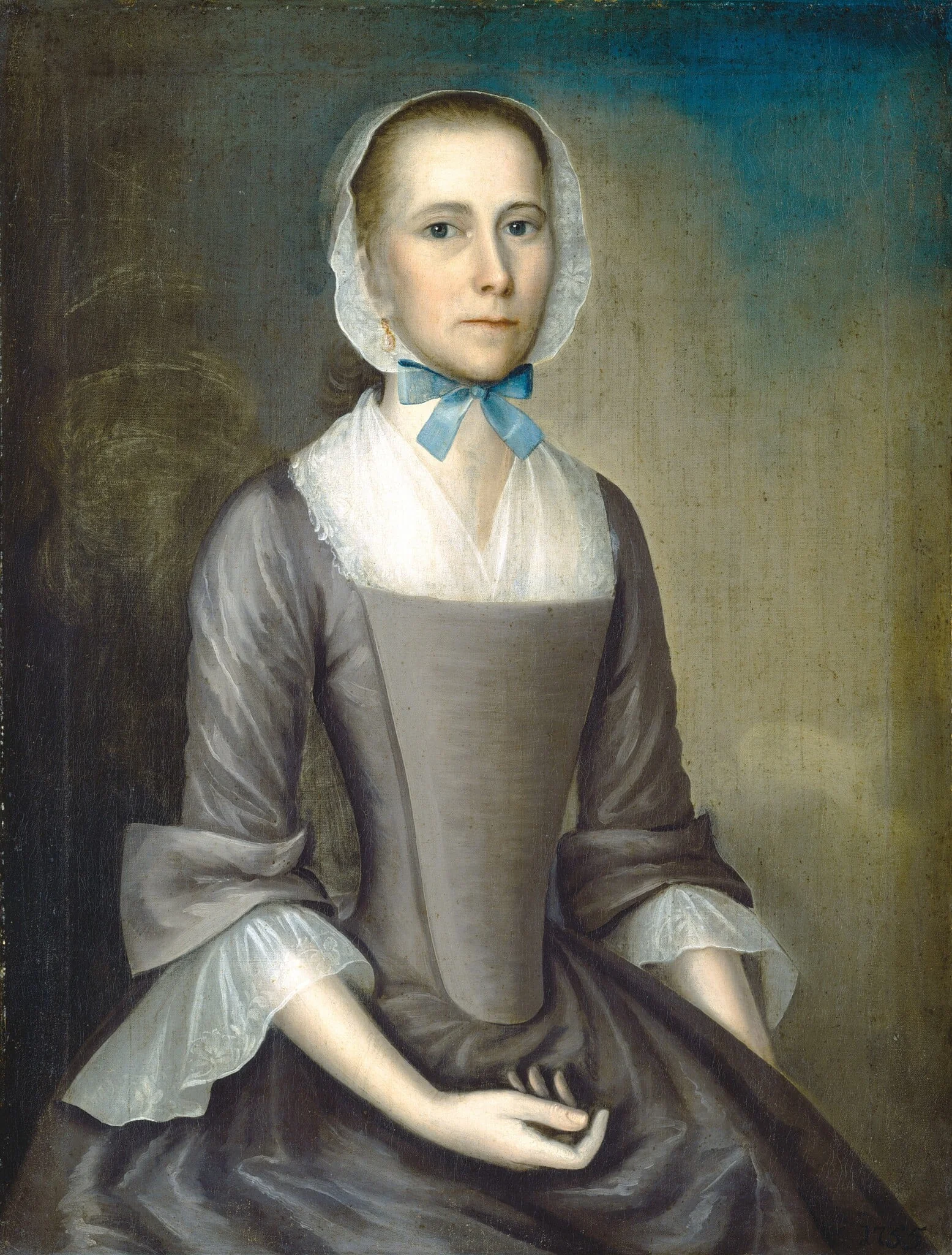 Eleanor Wyer Foster (Mrs. Isaac Foster), detail