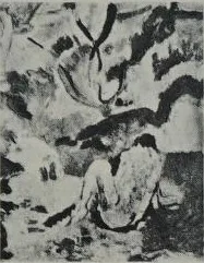 Nude in a Wood, detail