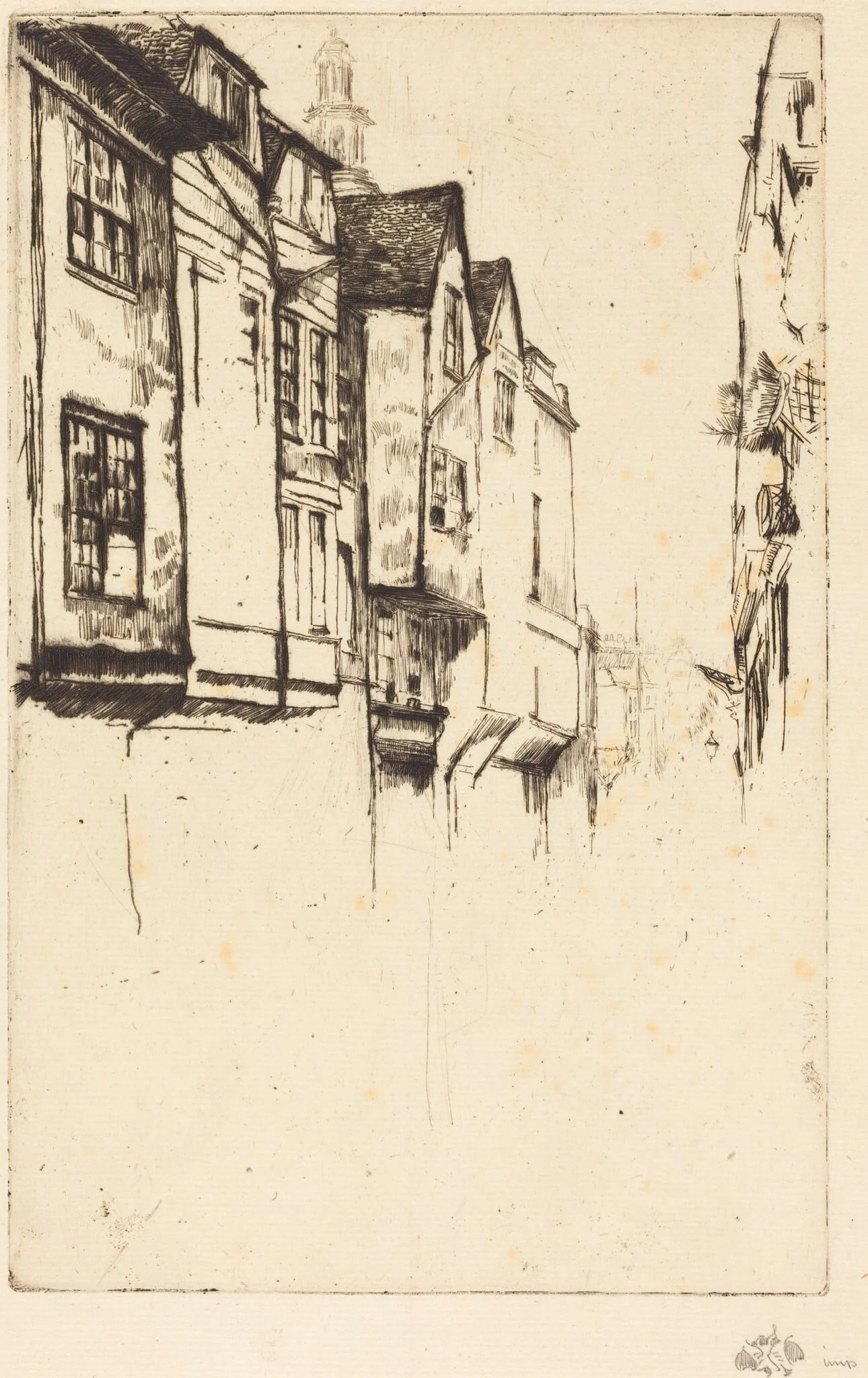 Wych Street, detail