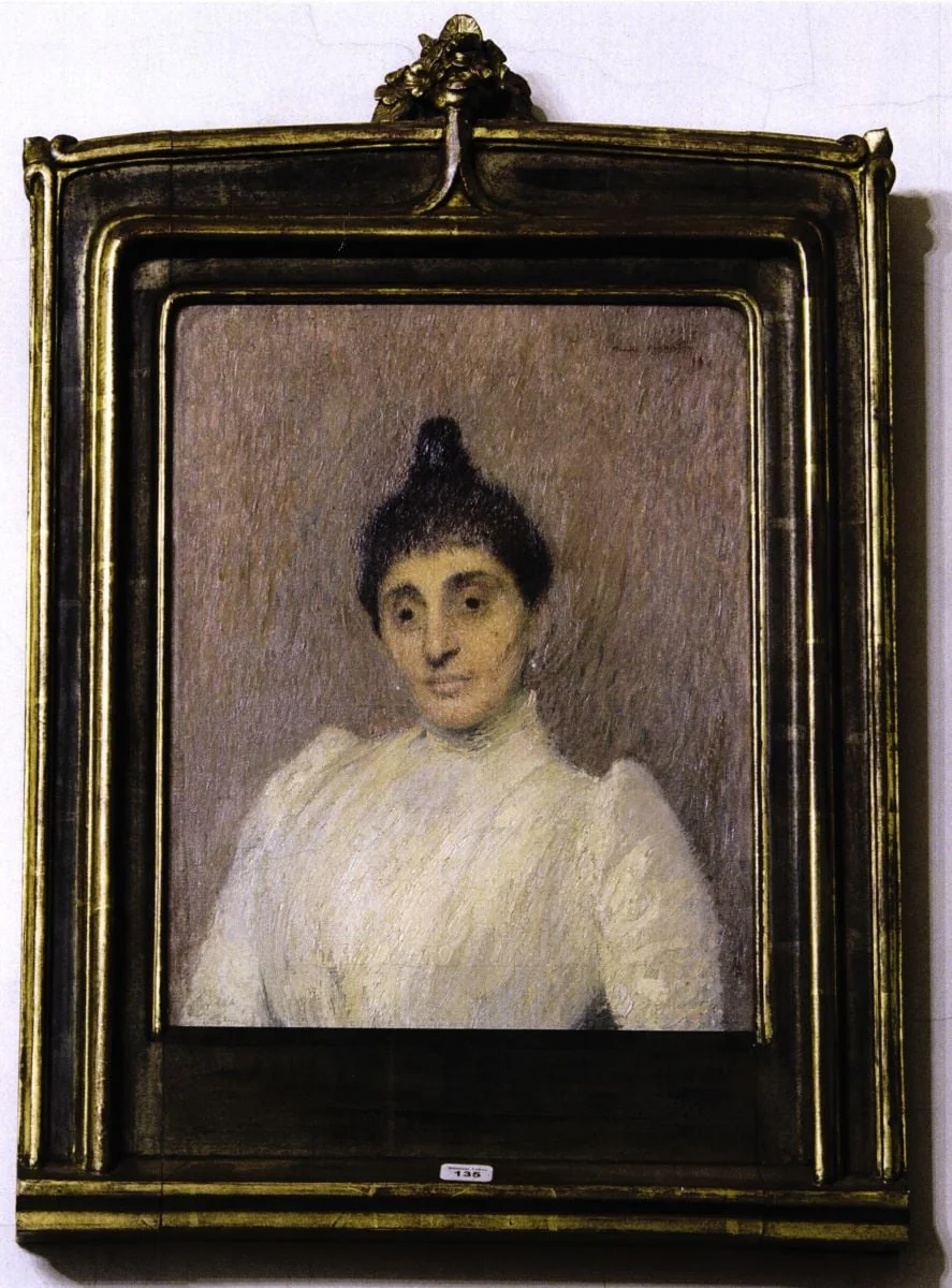 Portretul principesei Elena Bibescu, detail