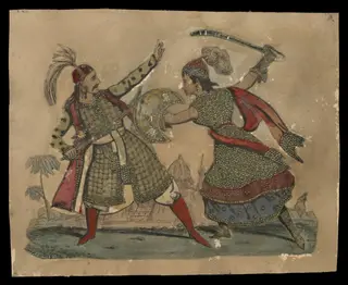 H Beard Print Collection, by Marks, 1850