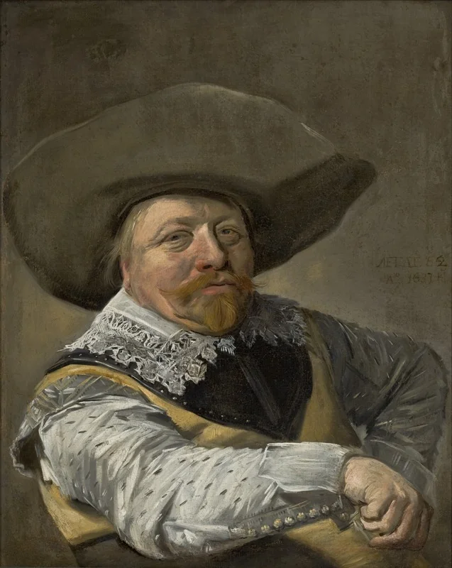 Portrait of an officer, detail