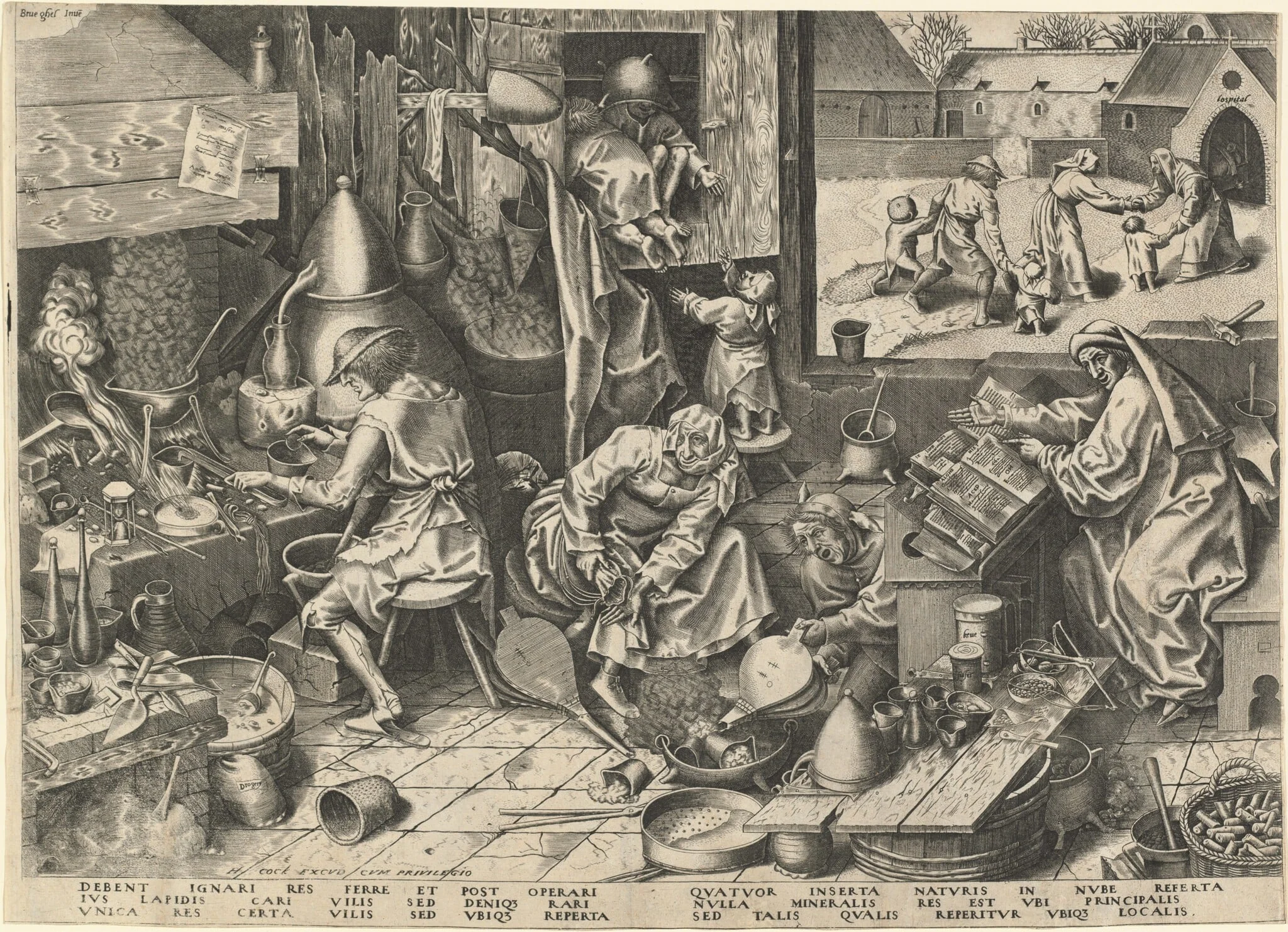 The Alchemist, detail
