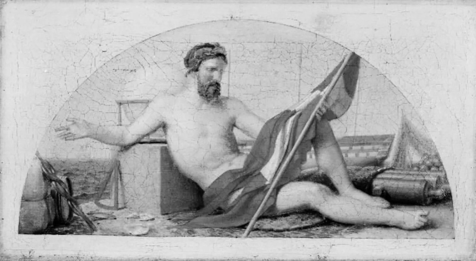 Neptun, detail