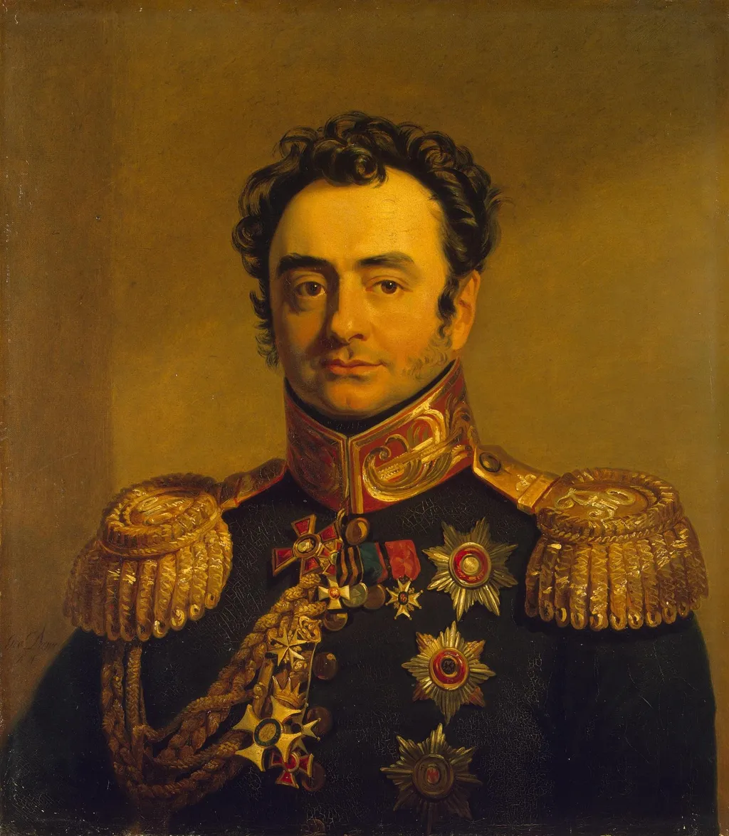 Portrait of Pavel A. Shuvalov (1776-1823), by George Dawe, oil, 1822
