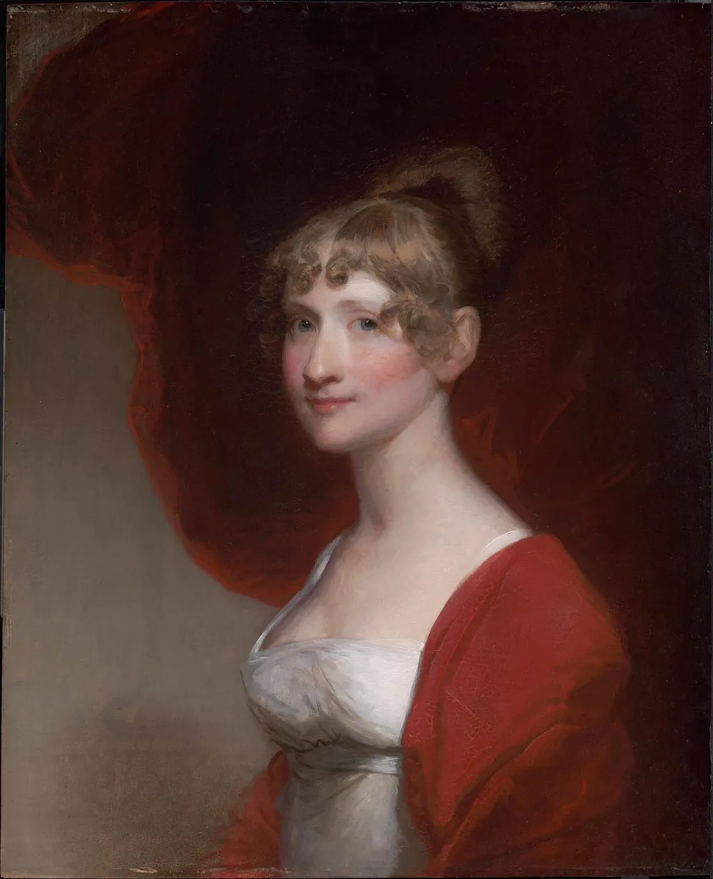 Mrs. John Clarke Howard (Hepzibah Swan), by Gilbert Stuart, oil, 1808