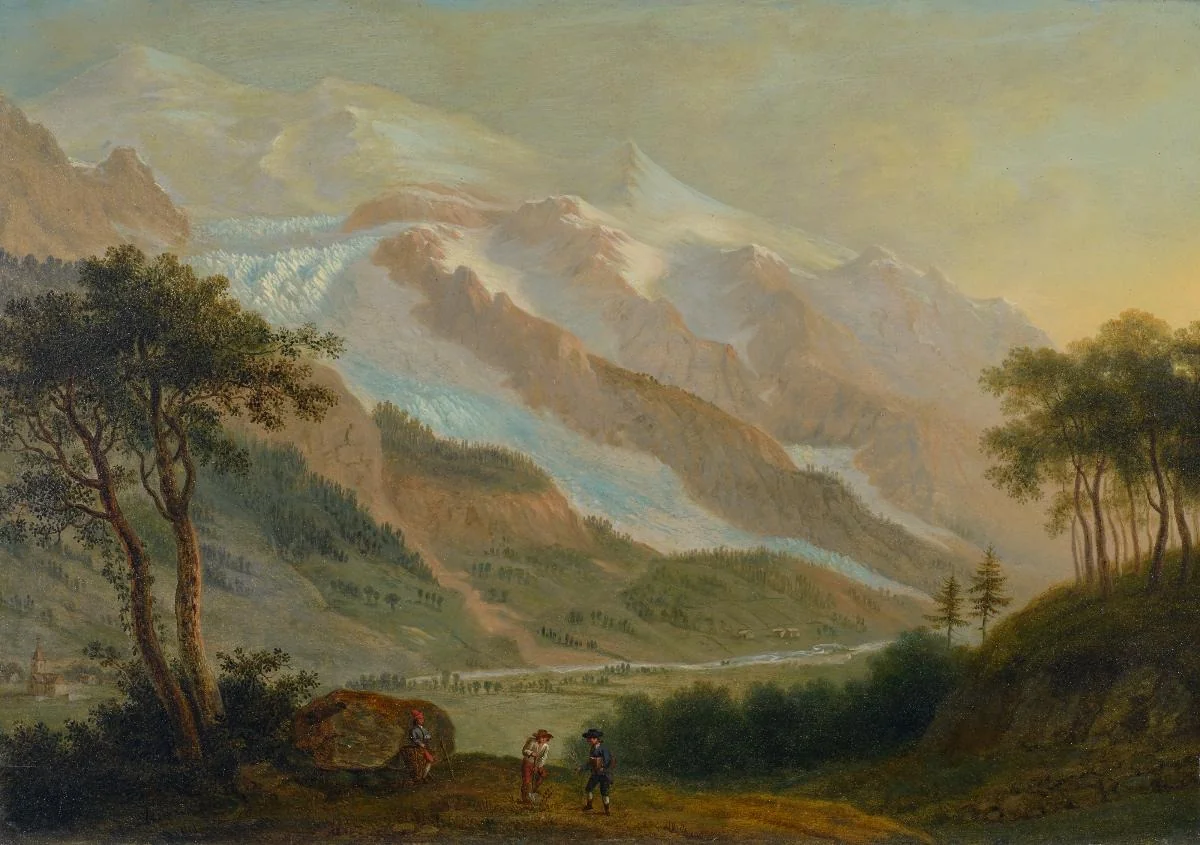 Chamonix mit dem Montblanc, detail