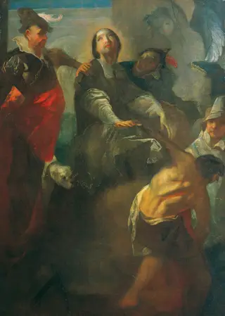 The Capture of St. John of Nepomuk, by Franz Anton Maulbertsch, oil, 1765