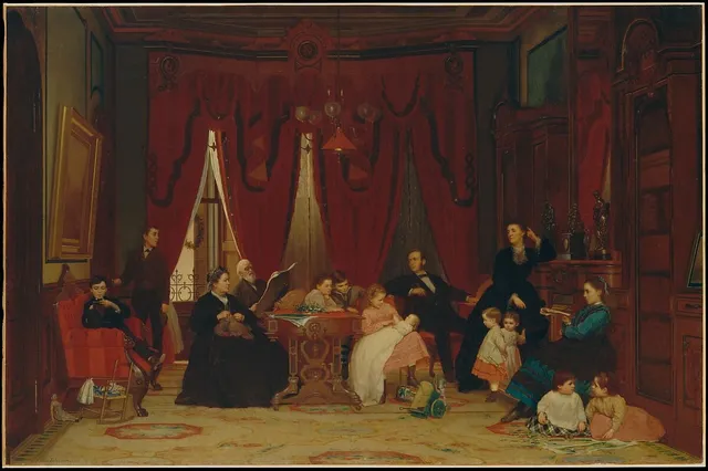 Eastman Johnson, The Hatch Family, 1870-71.