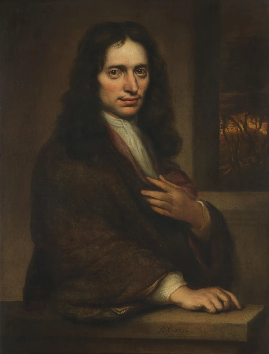 Portrait of a Man, by Jacob Levecq, unspecified, 1672