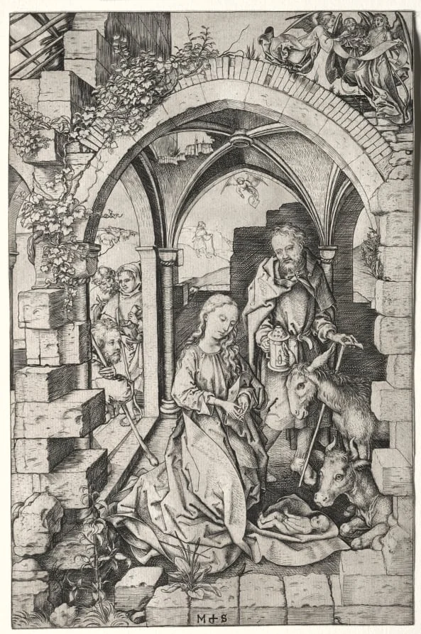 The Nativity, detail