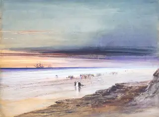 Beach Scene, by James Hamilton