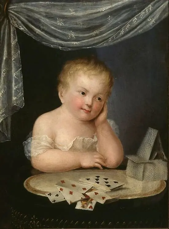 Portrait of Zygmunt Krasiński as a child, by Beata z Potockich Czacka, 1814
