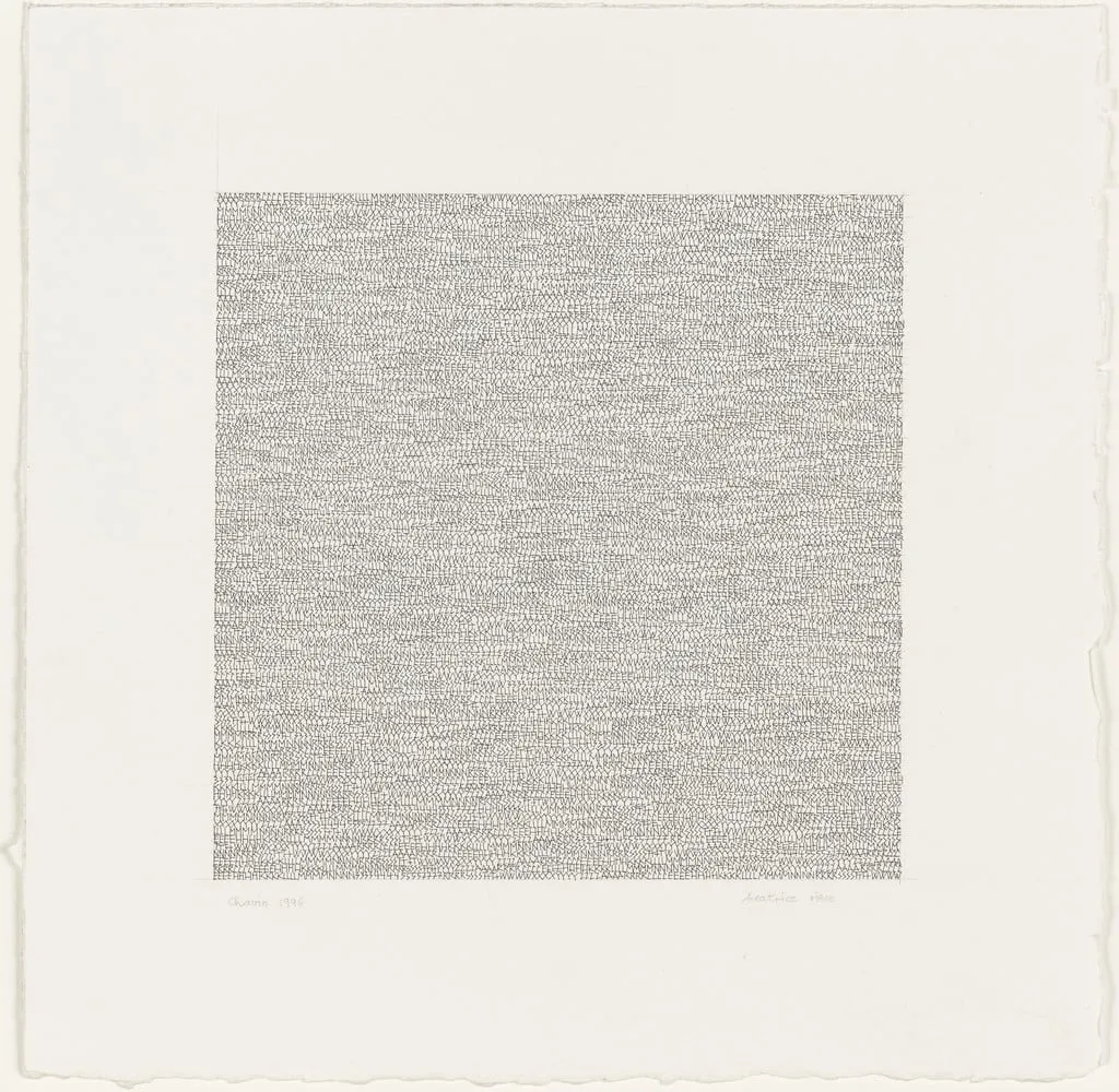Untitled, by Beatrice Riese, graphite, 1996