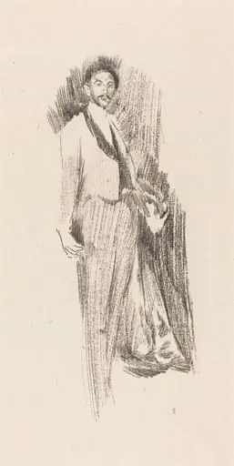 Count Robert de Montesquiou, by Beatrix Godwin Whistler
