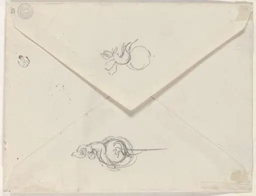Studies for Jewelry Designs [verso], by Beatrix Godwin Whistler