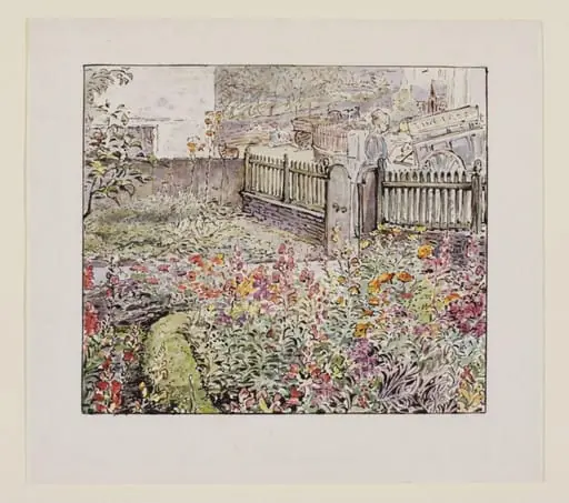 Garden in Sawrey