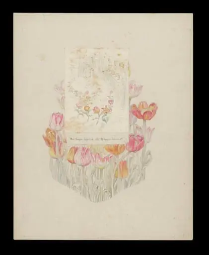 Illustration to 'Little Ida's Flowers', by Beatrix Potter