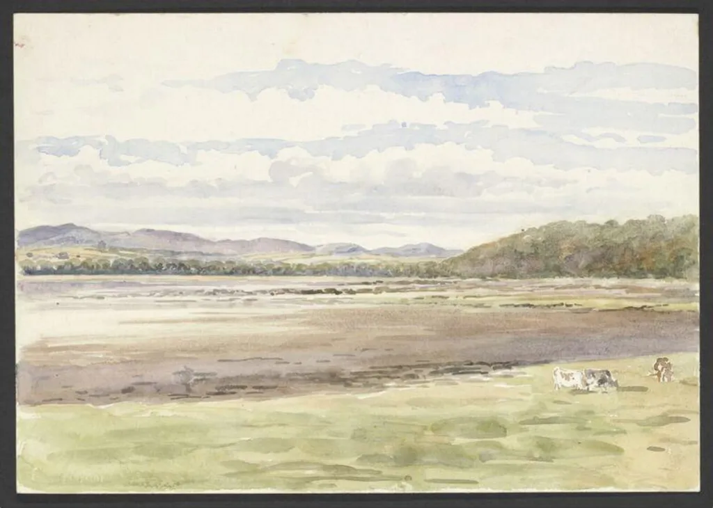 Kirkcudbright Bay, by Beatrix Potter, watercolor, 1899