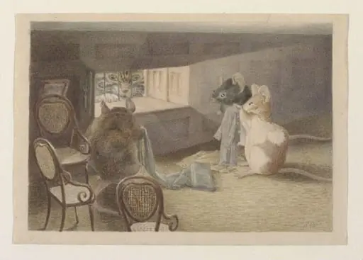 'Making coats for Gentlemen', by Beatrix Potter