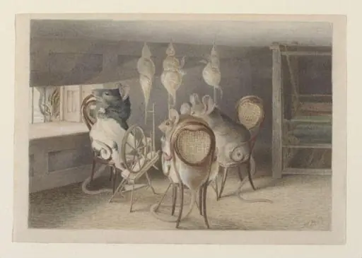 Pussy passed by, and she peeped in, by Beatrix Potter