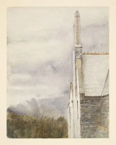 Rain, Lingholm, by Beatrix Potter