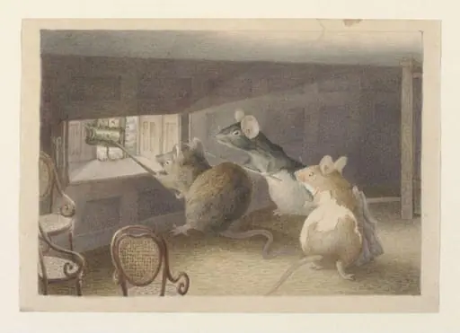 'Shall I come in, and cur off your threads?', by Beatrix Potter