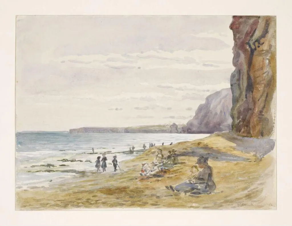 Sidmouth, by Beatrix Potter, watercolor, 15