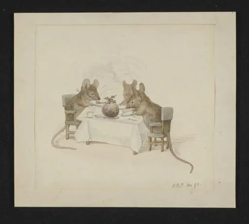 The Christmas dinner, by Beatrix Potter