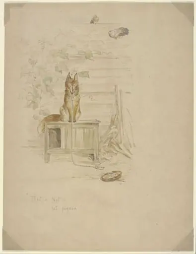 The Fox and the Grapes, by Beatrix Potter