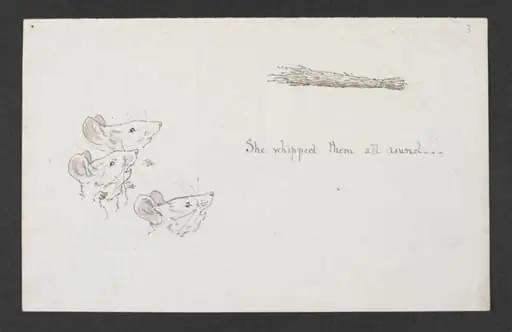 There Was an Old Woman Who Lived in a Shoe, by Beatrix Potter