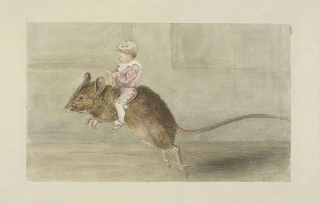Tom Thumb, by Beatrix Potter, watercolor, 1896