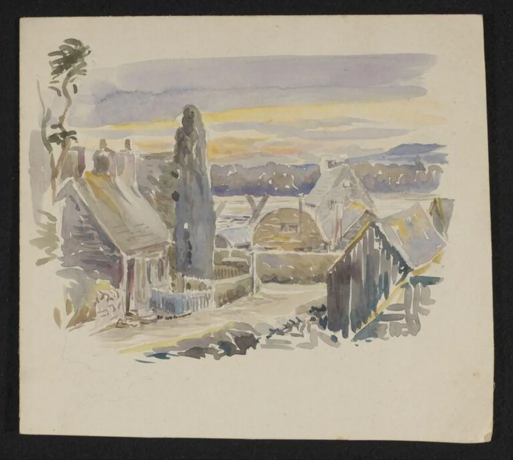 Untitled, by Beatrix Potter, watercolor, 1899