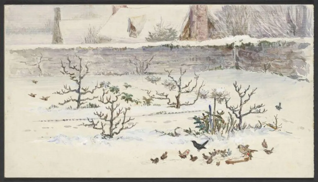 Untitled, by Beatrix Potter, watercolor, 1901