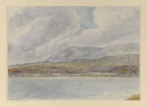 View across Derwentwater, by Beatrix Potter