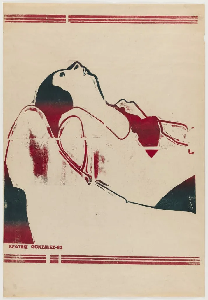Untitled, by Beatriz González, 1983