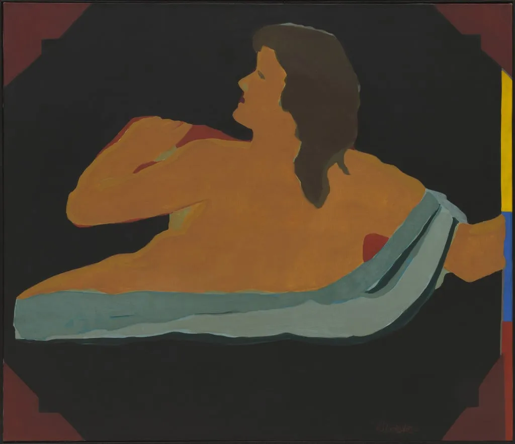 Untitled, by Beatriz González, oil, 1967