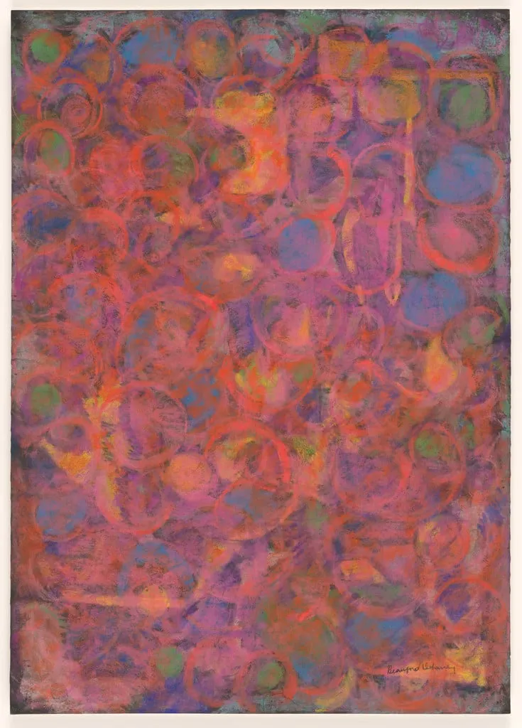Untitled, by Beauford Delaney, pastel, 1955