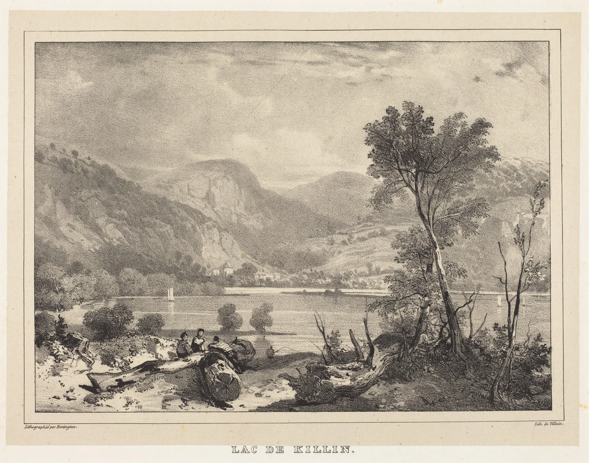 Lac de Killin, detail