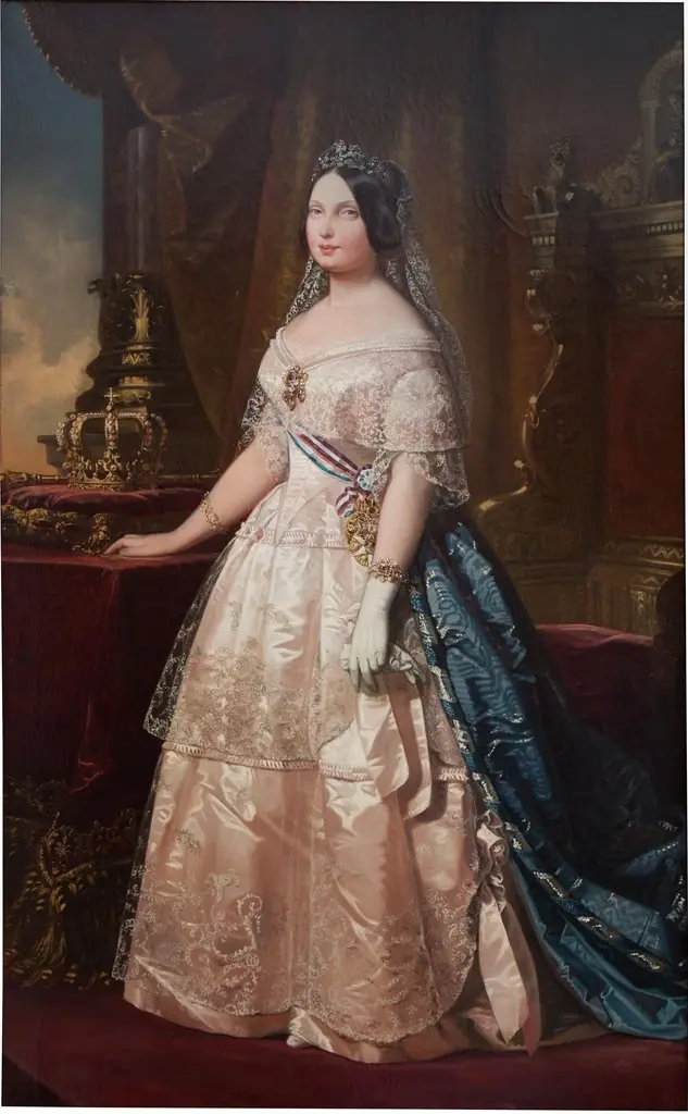 Isabel II, by Isidoro Lozano, oil, 1848