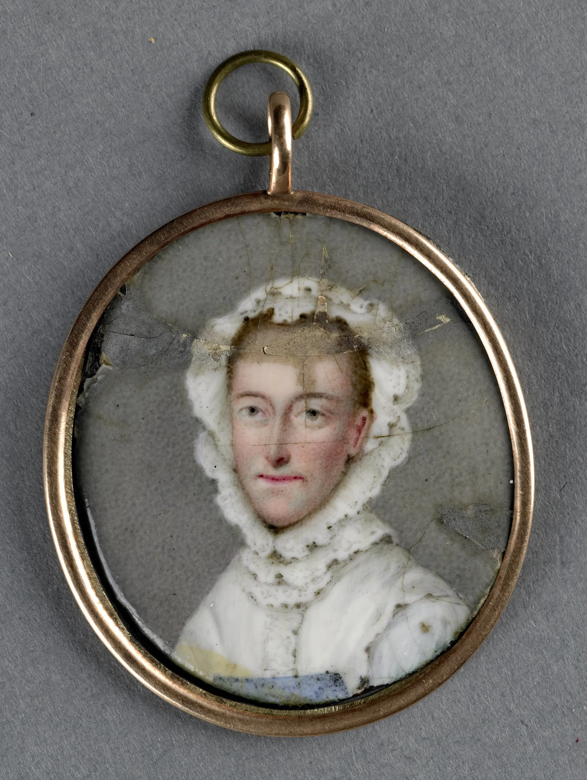 Portrait of Mary van Hannover (1722-1772), detail